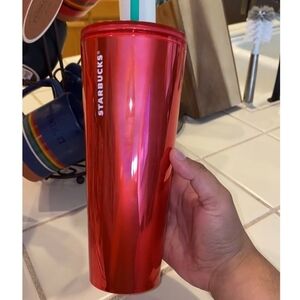 - Starbucks Red  cold CupTumbler Venti 24oz summer